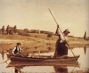 William Sidney Mount Fishing oil painting artist